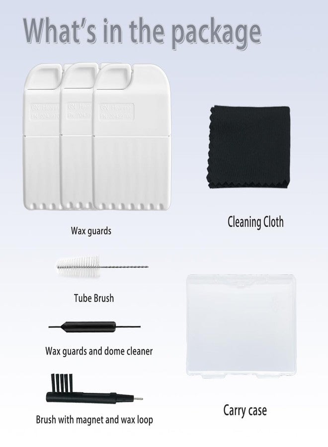 AIERTING GN Wax Guards PN 20439700 Filters for Resound/phonak/Unitron/Resound/Beltone/Widex Heaing Aids with Cleaning Brush Tools Kit and Carry Case-3packs - Image 5